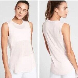 Athleta Light Pink Tank Top Size Small